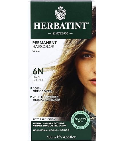 Amazon.com: Herbatint, Permanent Haircolor Gel, 5C, Light Ash